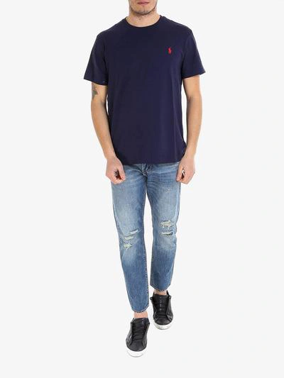 Shop Polo Ralph Lauren T-shirt In Blue