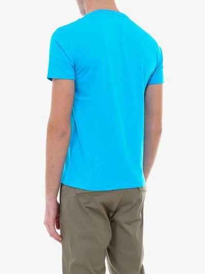 Shop Polo Ralph Lauren Classic T-shirt In Blue