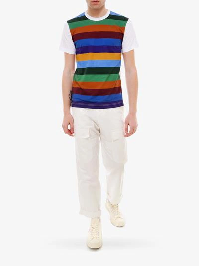 Shop Comme Des Garçons Shirt T-shirt In Multicolor