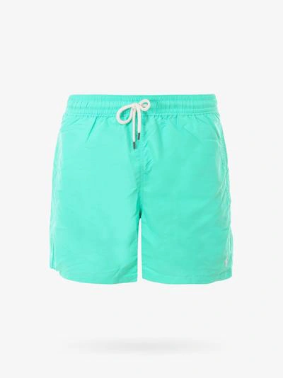 Shop Polo Ralph Lauren Swimwear In Green