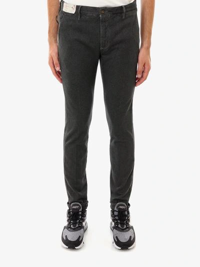 Shop Incotex Trousers In Grey