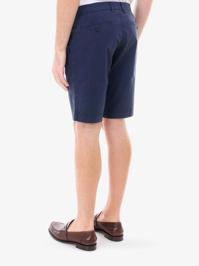Shop Fay Bermuda Shorts In Blue