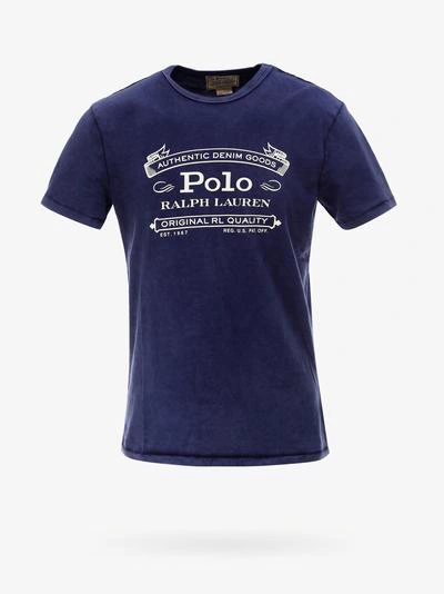 Shop Polo Ralph Lauren T-shirt In Blue