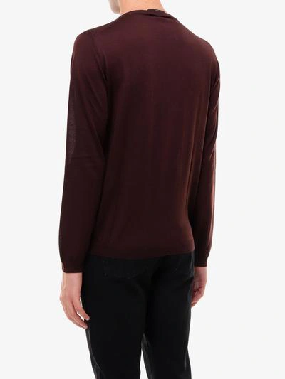 Shop Fendi Sweater In Brown