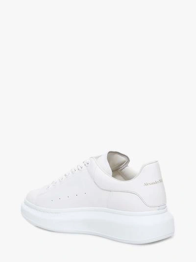 Shop Alexander Mcqueen Sneakers Oversize In White