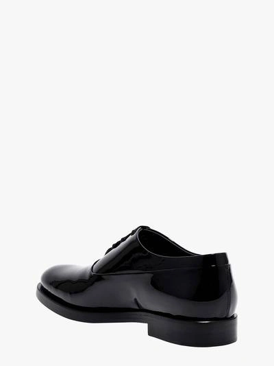 Shop Valentino Lace-up Shoe In Black