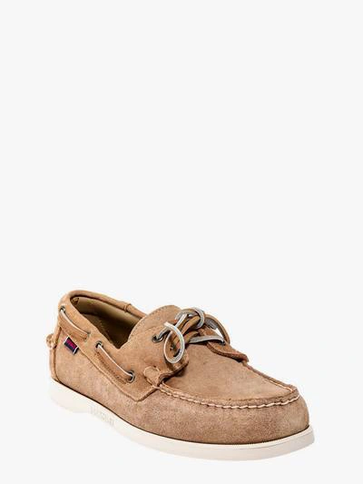 Shop Sebago Boat Shoes In Beige