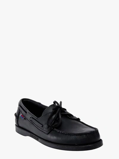 Shop Sebago Boat Shoes In Black