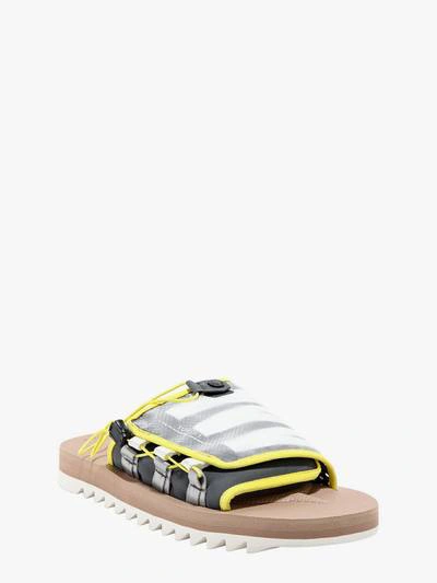 Shop Suicoke Sandals In Yellow