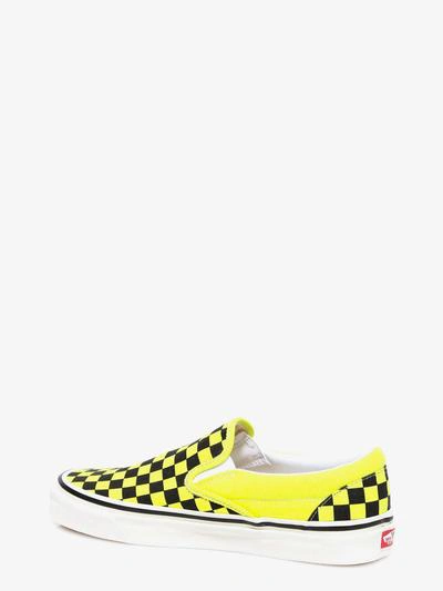Shop Vans Classic Slip-on 9 In Yellow