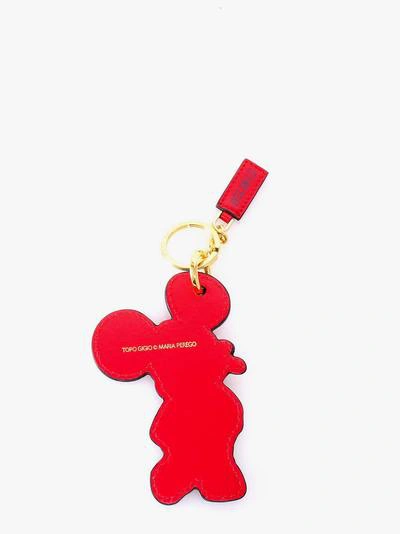 Shop Alberta Ferretti Key Rings In Red