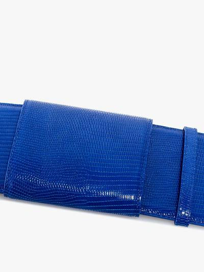 Shop Marni Belt In Blue