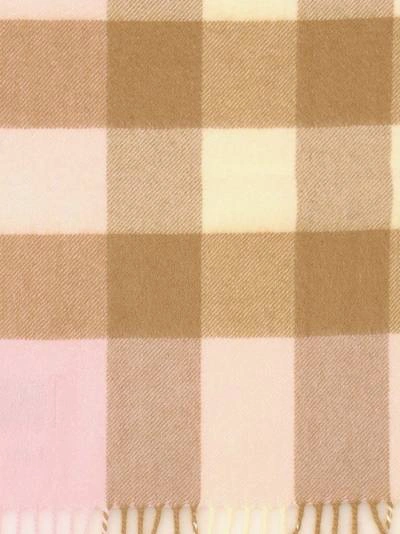 Shop Burberry Scarf In Pink