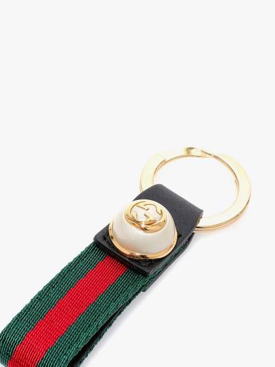 Shop Gucci Key Rings In Black