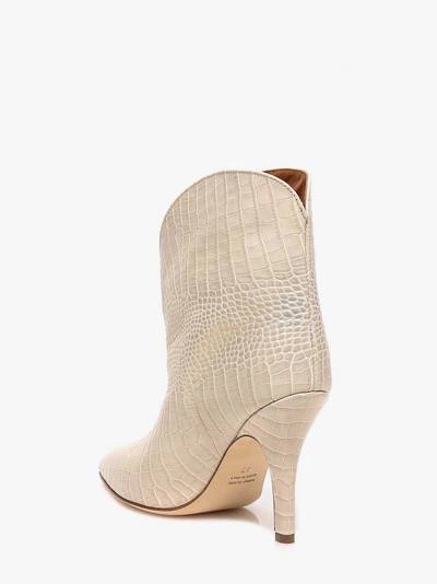 Shop Paris Texas Ankle Boots In Beige