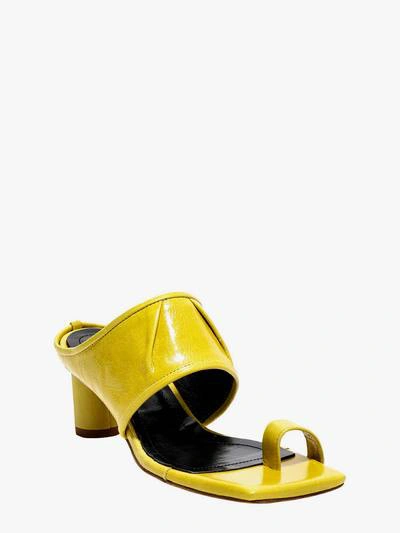 Shop Salondeju Sandals In Yellow