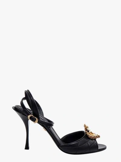 Shop Dolce & Gabbana Sandals In Black