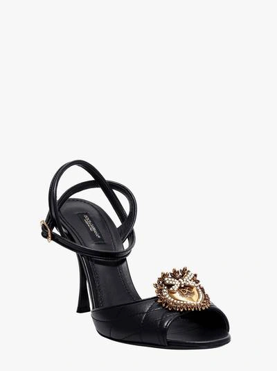 Shop Dolce & Gabbana Sandals In Black