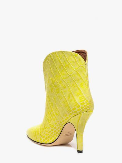 Shop Paris Texas Ankle Boots In Yellow