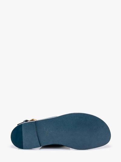 Shop Valentino Sandals In Blue