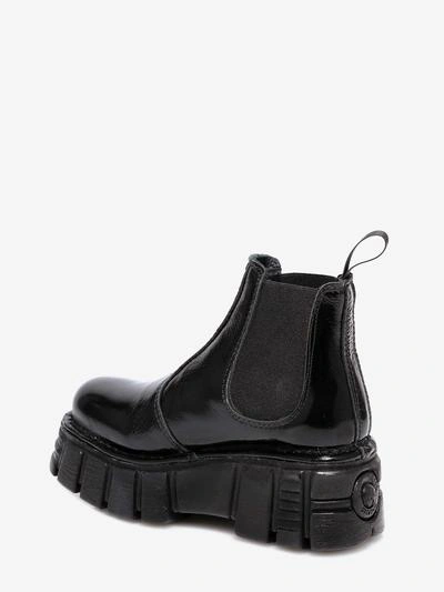 Shop New Rock Ankle Boots In Black