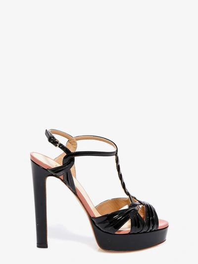 Shop Francesco Russo Sandals In Black