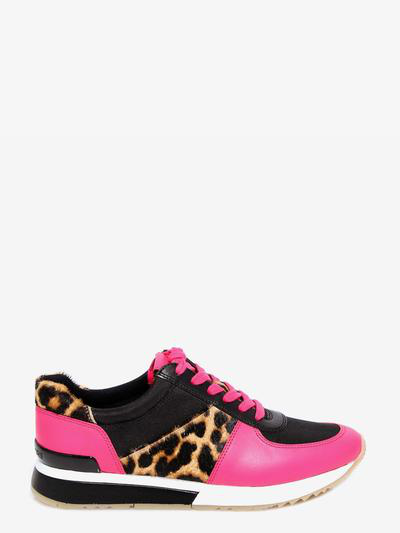 michael kors allie trainer sneakers pink