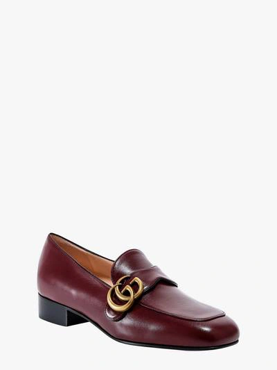 Shop Gucci Loafer In Red