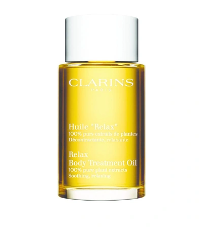 Shop Clarins Body Treatment Oil For Soothing/relaxing (100ml)