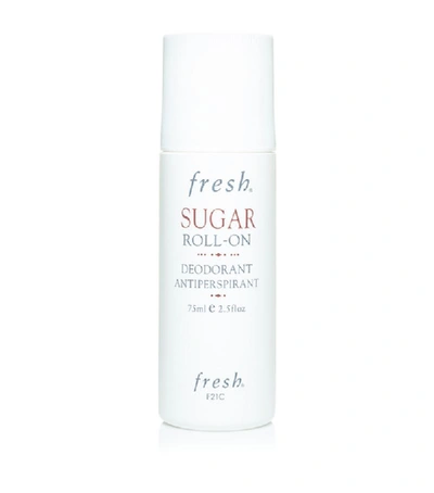 Shop Fresh Sugar Roll-on Deodorant Antiperspirant In White