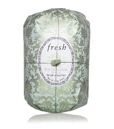 Shop Fresh Cucumber Baie Oval Soap In White