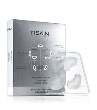 Shop 111skin Meso Infusion Overnight Micro Mask (4 X 16g) In Multi