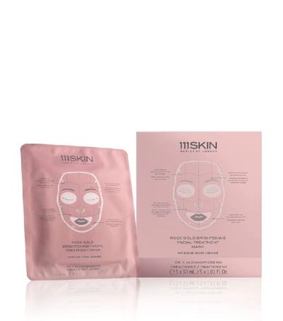 Shop 111skin Rose Gold Brightening Facial Masks (pack Of 5) In White