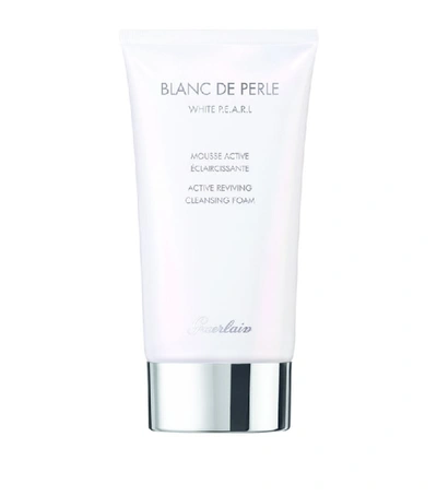 Shop Guerlain Blanc De Perle Active Reviving Cleansing Foam (150ml) In Multi