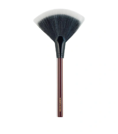 Shop Kevyn Aucoin The Large Fan Brush In White