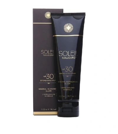 Shop Soleil Toujours 100% Mineral Sunscreen Glow Spf 30 In White