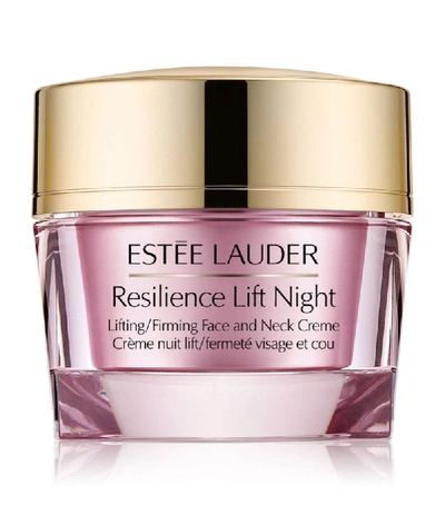 Shop Estée Lauder Resilience Lift Night Cream (50ml) In White