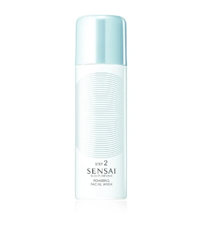 Shop Sensai Silky Purifying Foaming Facial Wash (150ml) In White