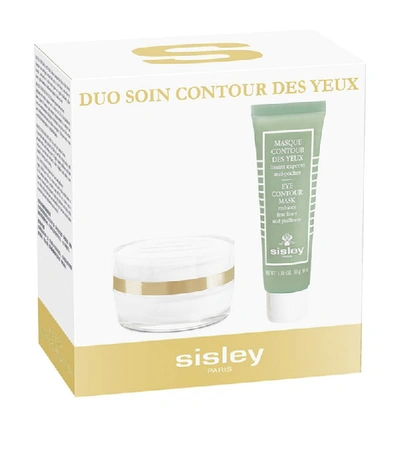 Shop Sisley Paris Eye Contour Care Duo Kit In White