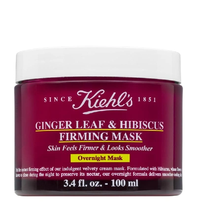 Shop Kiehl's Since 1851 Kiehl's Ginger Leaf And Hibiscus Firming Overnight Mask In White