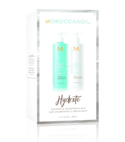 Shop Moroccanoil Hydrate Shampoo & Conditioner Duo In White