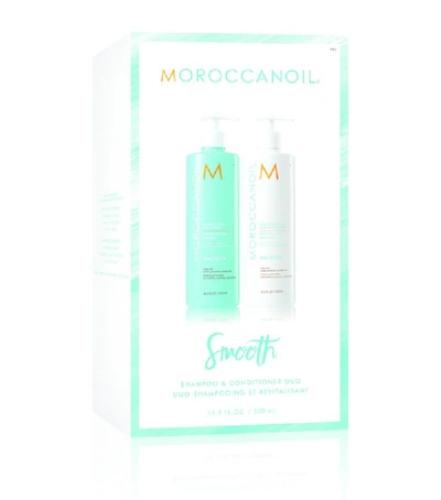 Shop Moroccanoil Smooth Shampoo & Conditioner Duo In White