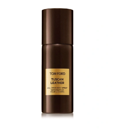 Shop Tom Ford Tuscan Leather All Over Body Spray In White
