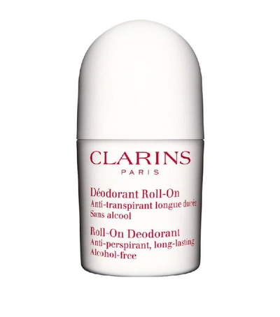 Shop Clarins Gentle Care Roll-on Deodorant (50ml) In Beige
