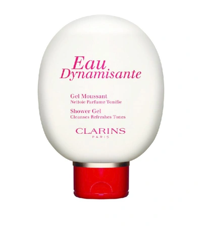 Shop Clarins Eau Dynamisante Shower Gel (150ml) In White