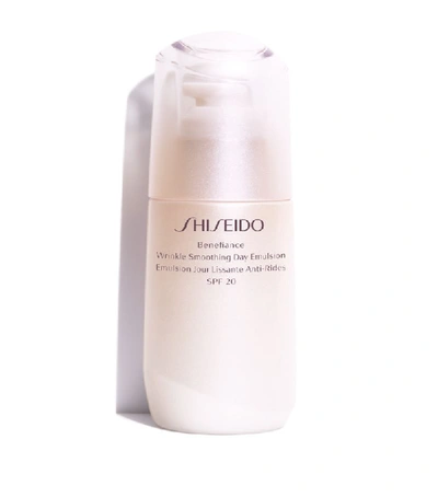 Shop Shiseido Wrinkle Smoothing Day Emulsion Spf20 (75ml) In Multi