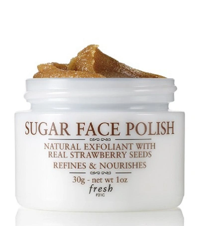 Shop Fresh Sugar Face Polish To Go 30ml In White