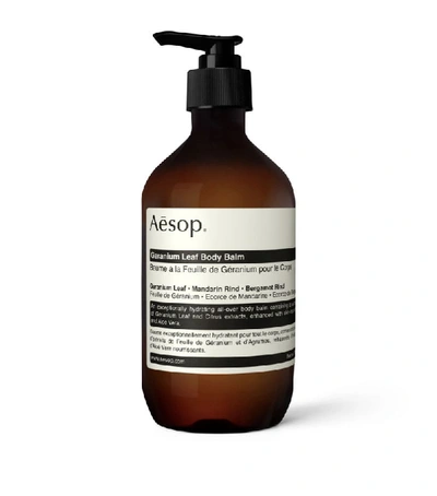 Shop Aesop Geranium Leaf Body Balm (500ml) In Multi