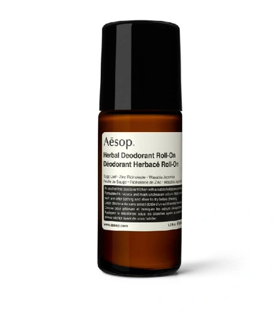 Shop Aesop Herbal Deodorant Roll-on (50ml) In Nc