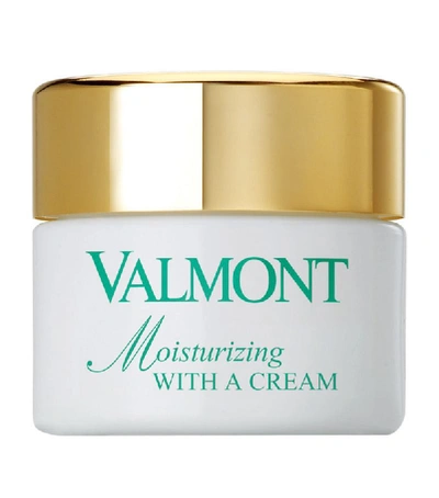 Shop Valmont Moisturizing With A Cream In White